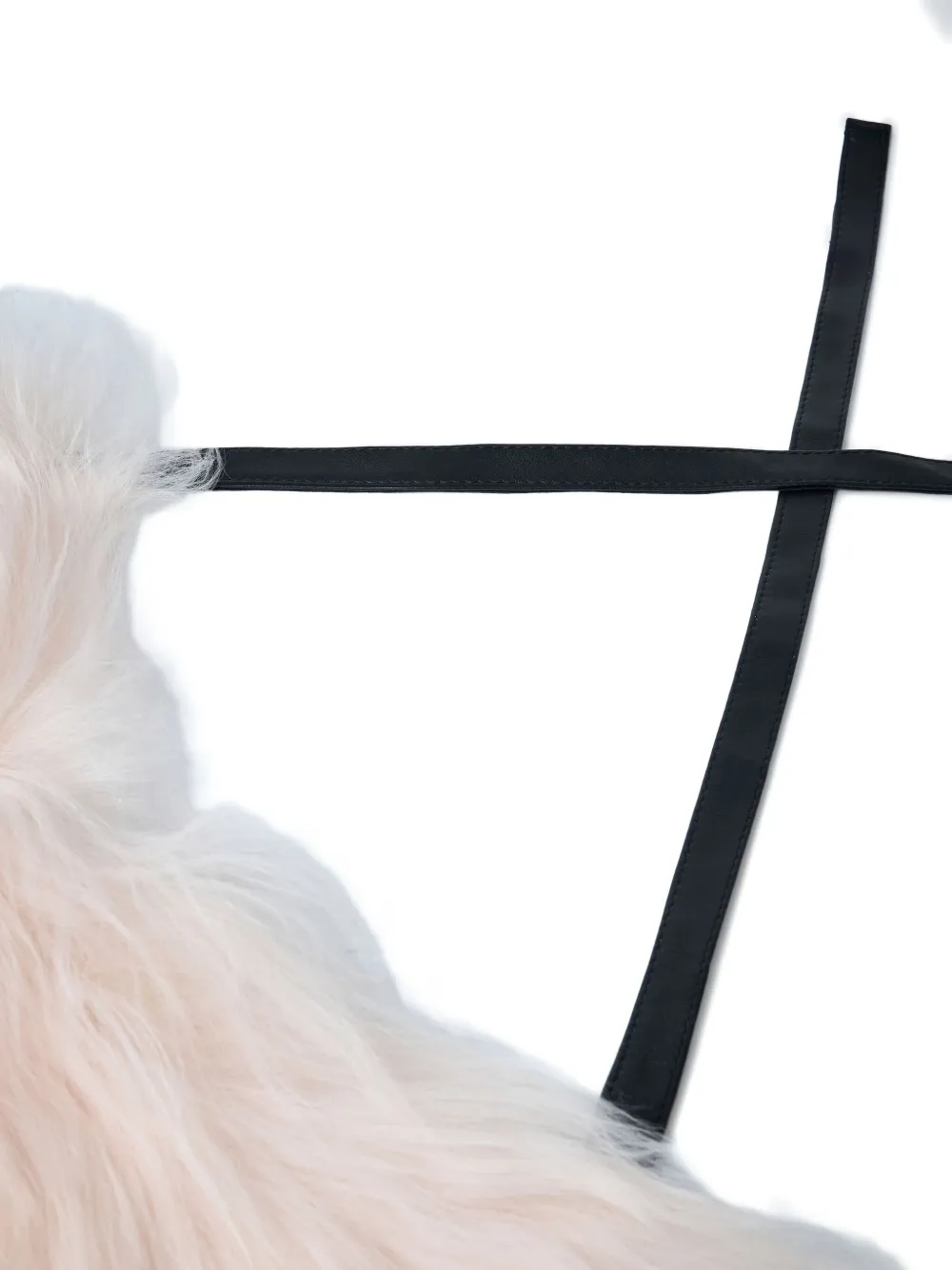 Marni Lammy sjaal met strik - Roze