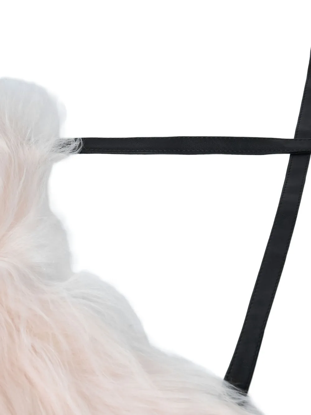 Marni shearling self-tie scarf | Image 2