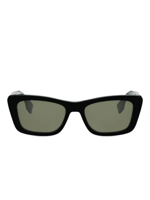 FENDI lentes de sol con armazón rectangular
