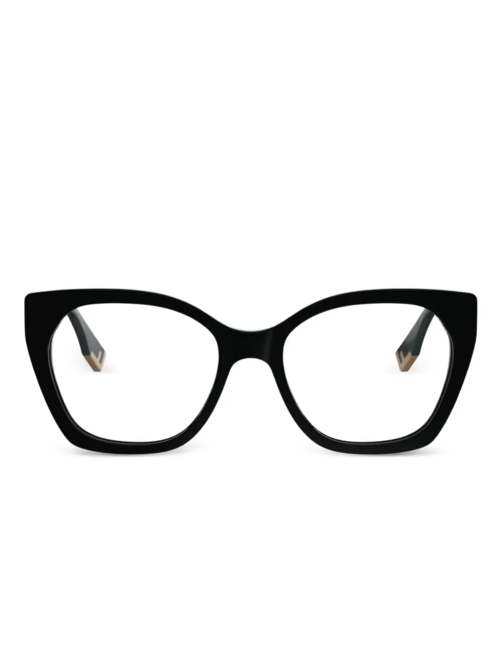 FENDI lunettes de vue à monture papillon | noir | Image 1