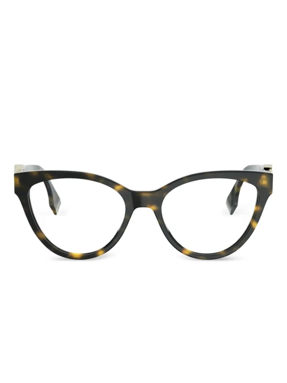FENDI lunettes de vue à monture papillon | marron | Image 1