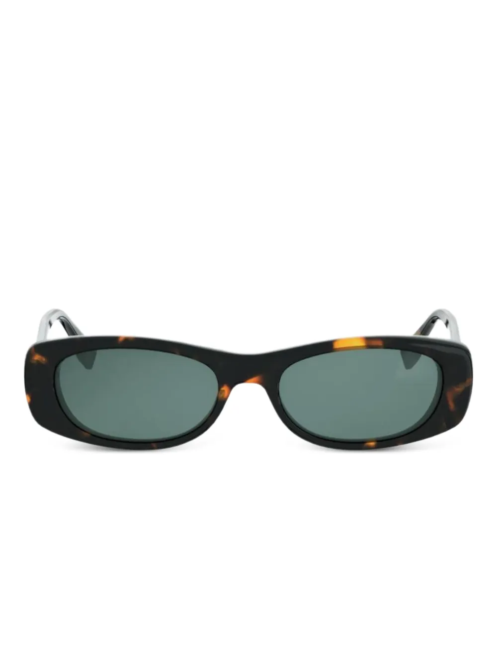 FENDI rectangle-frame sunglasses | Black | Image 1