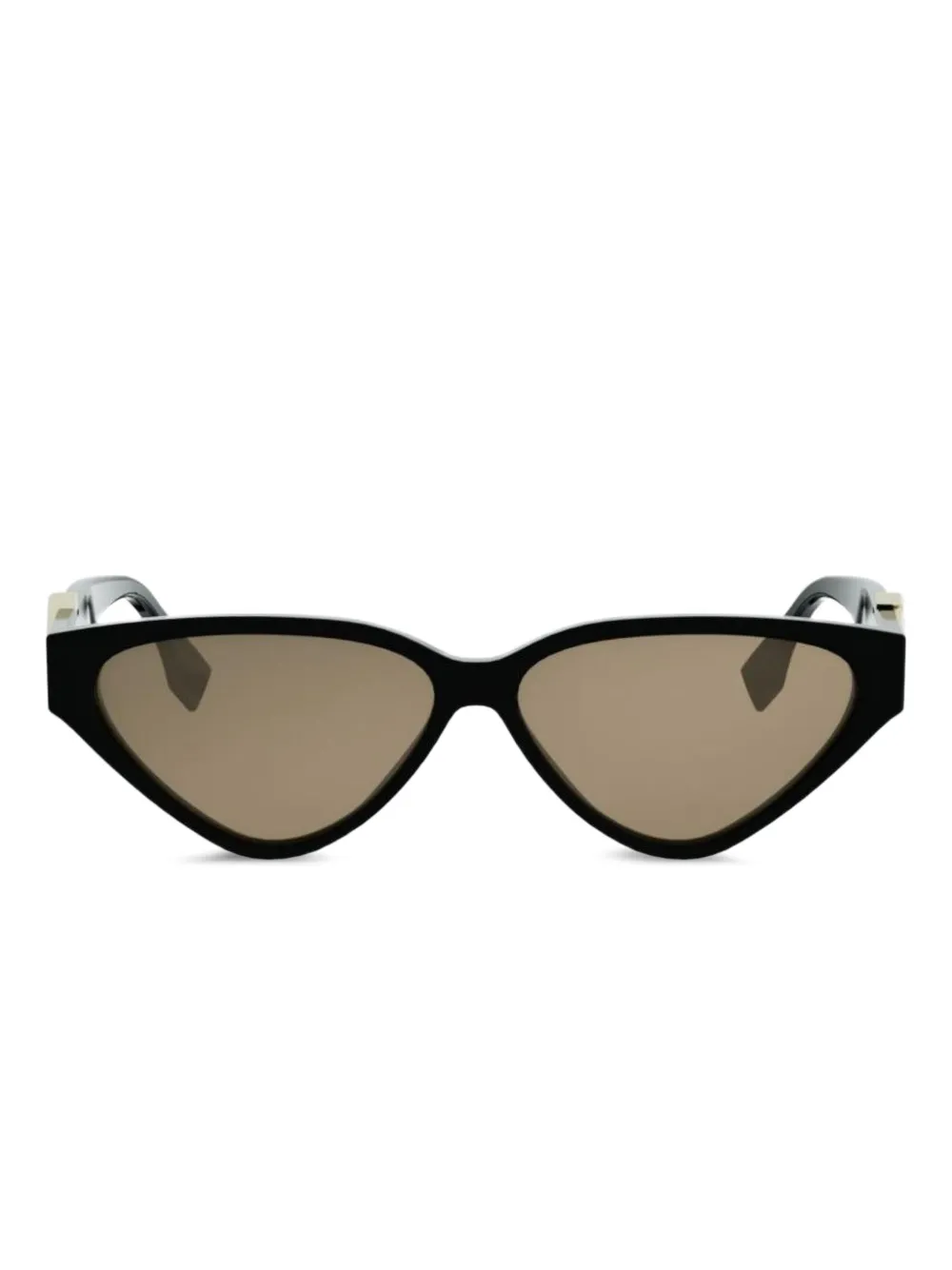 FENDI FF 다이아몬드 선글라스 | 블랙 | Image 1