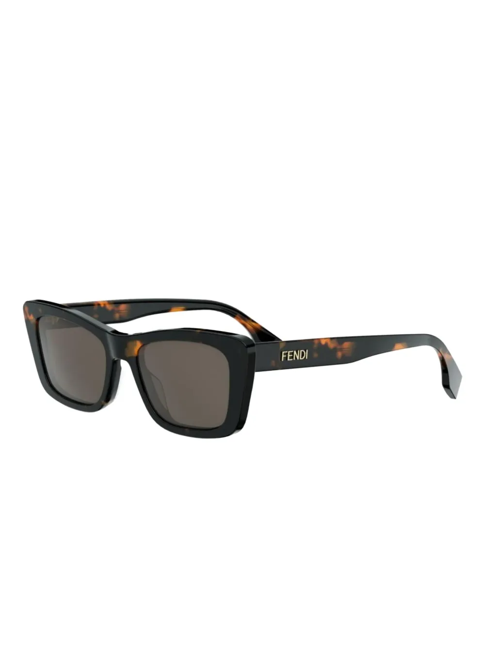 FENDI square-frame sunglasses - Zwart