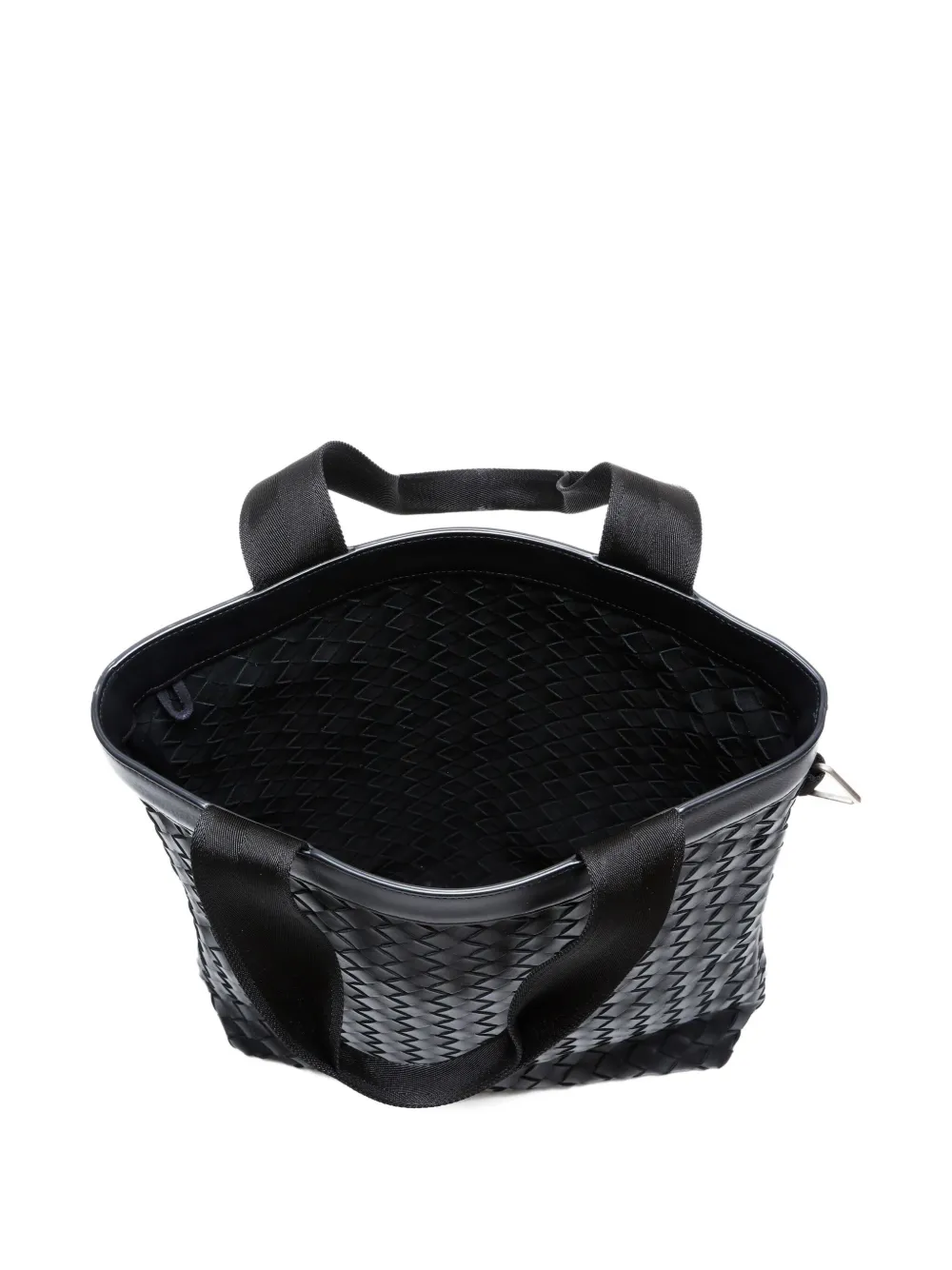 Pre-owned Bottega Veneta 2010-2020s Intrecciato Tote Bag In Black