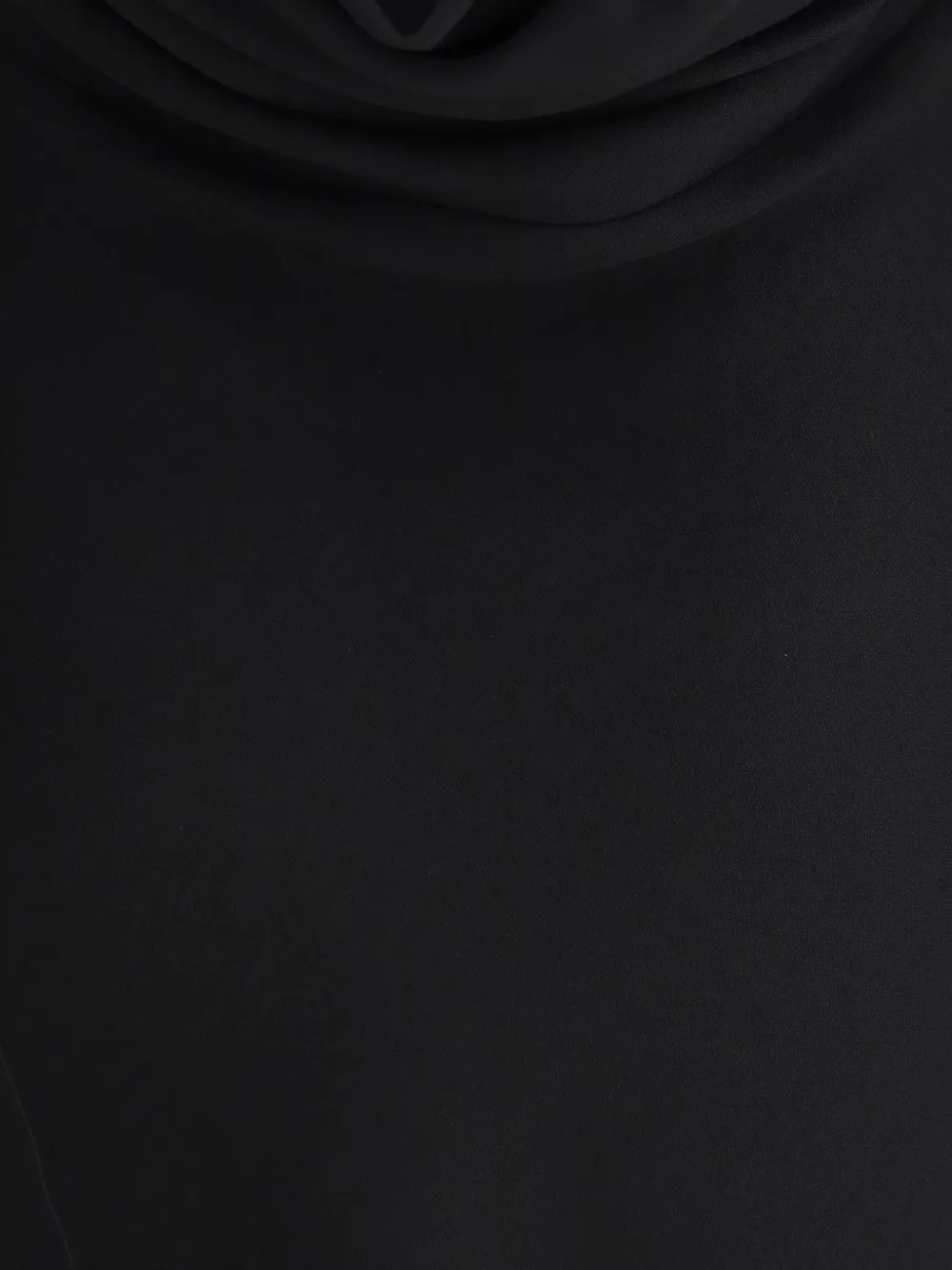 CRIDA Midi-jurk met lange mouwen Zwart