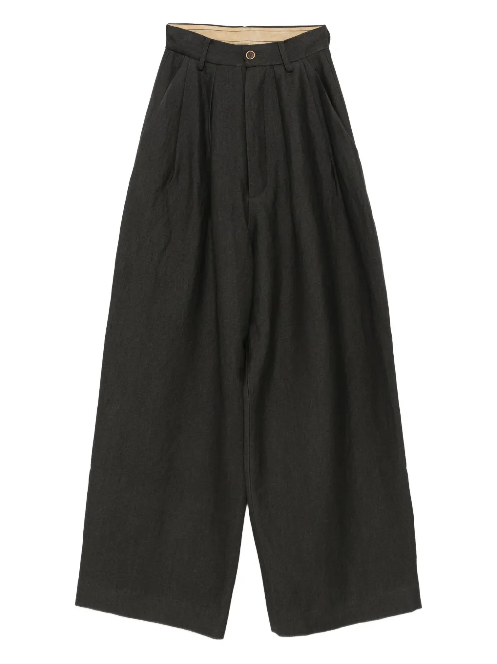 Uma Wang high-waisted palazzo trousers | Grey | Image 1