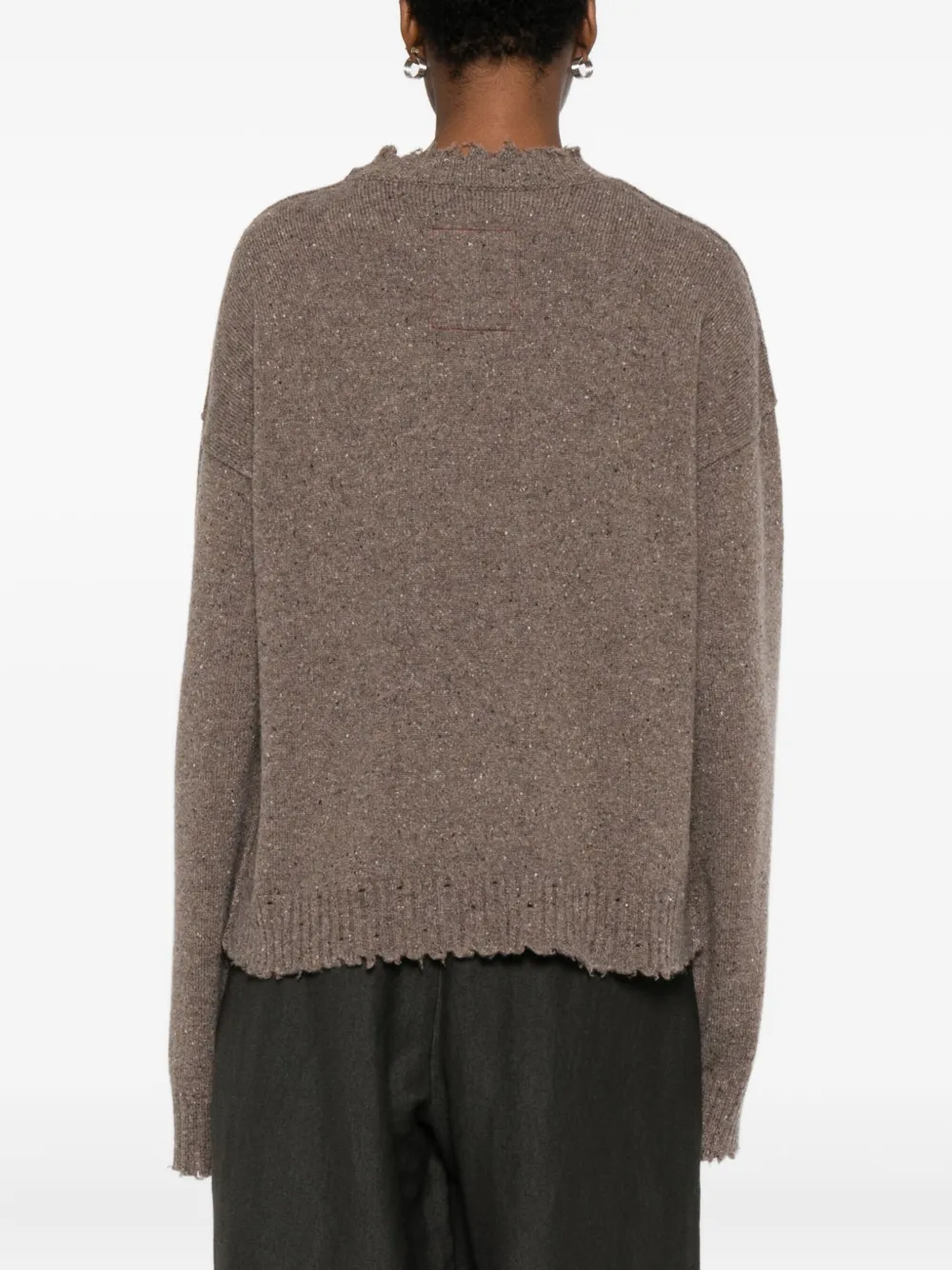 Uma Wang Cashmere Sweater In Brown