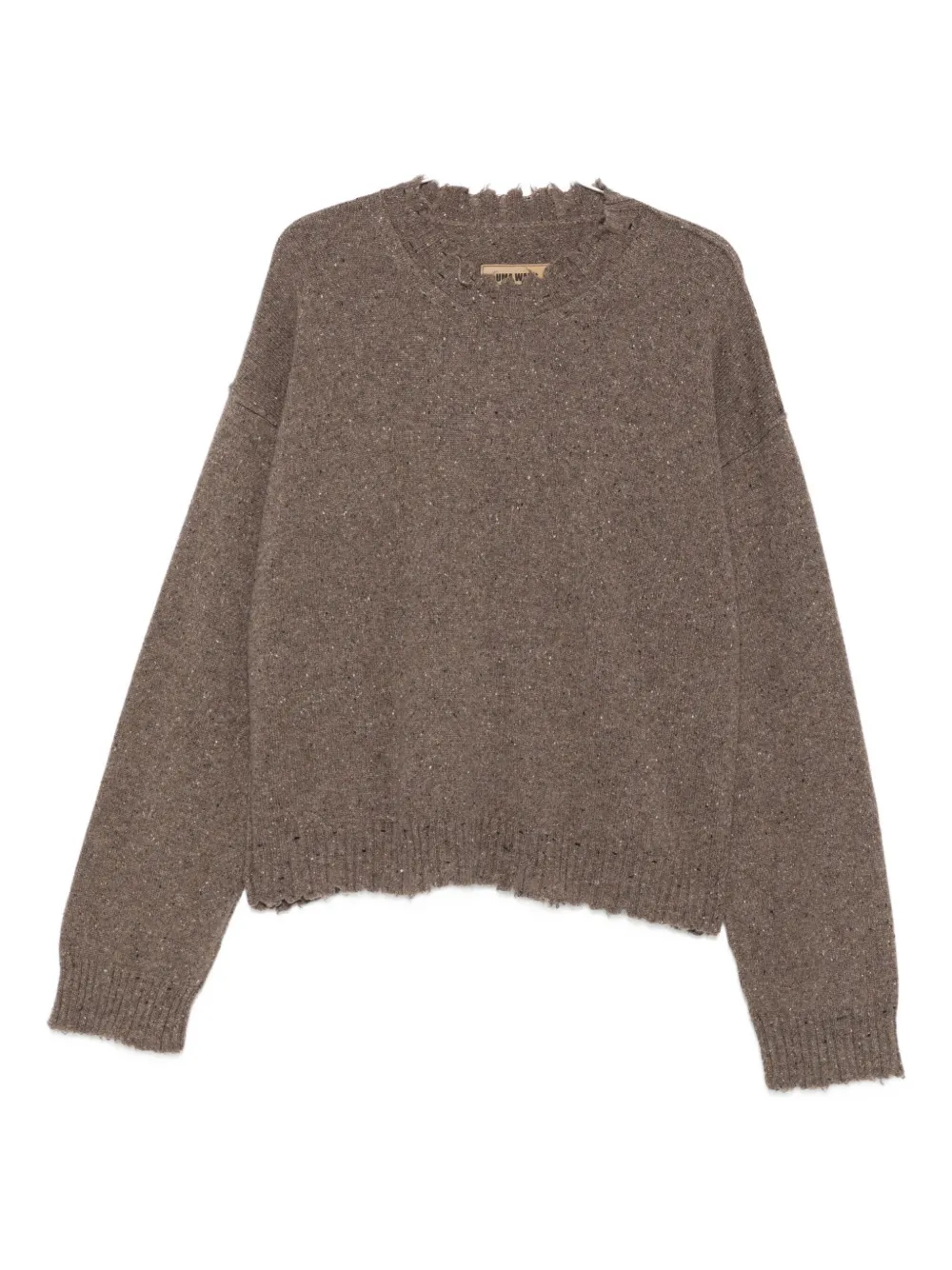 Uma Wang Cashmere Sweater In Brown