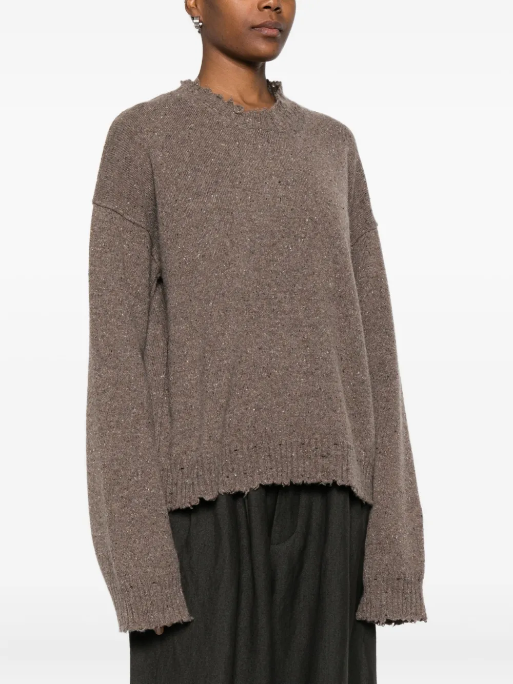Uma Wang Cashmere Sweater In Brown