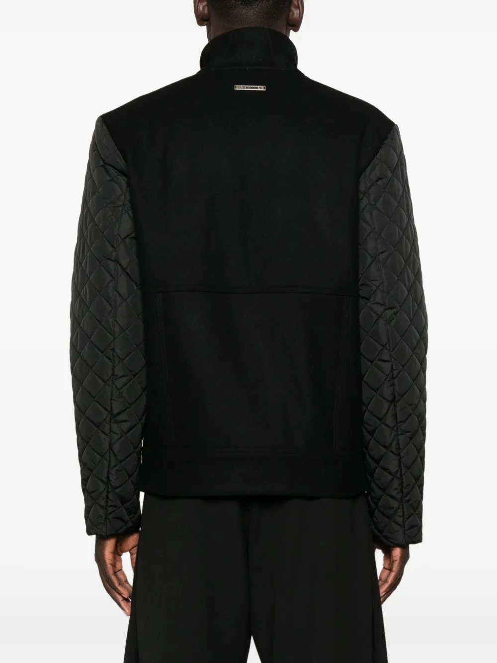 LES HOMMES Jack met vlakken Zwart