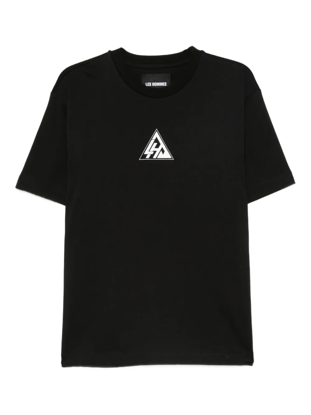LES HOMMES logo-print T-shirt | Black | Image 1