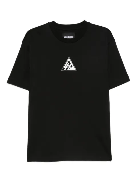 LES HOMMES logo-print T-shirt