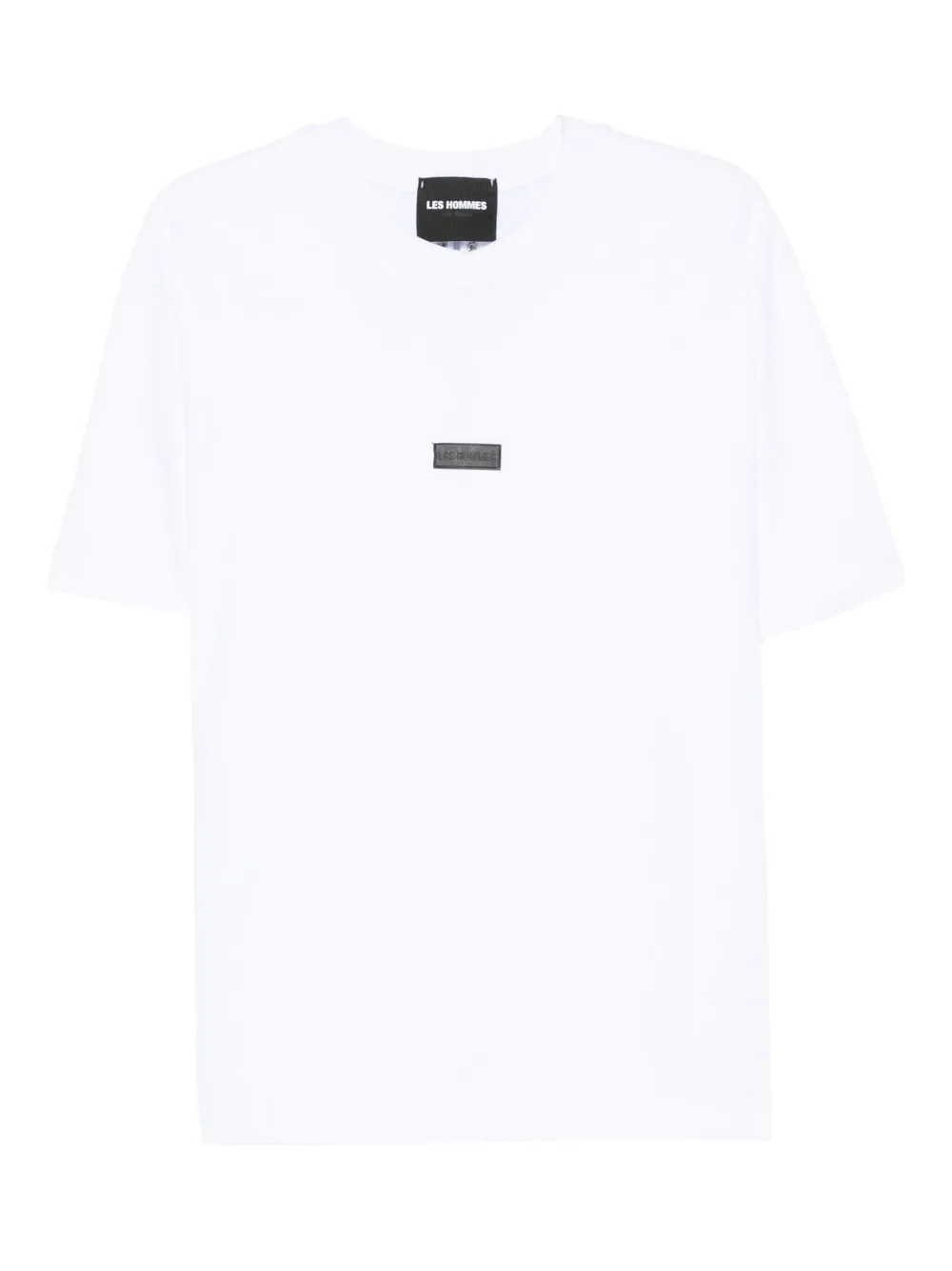 LES HOMMES logo-patch T-shirt | White | Image 1