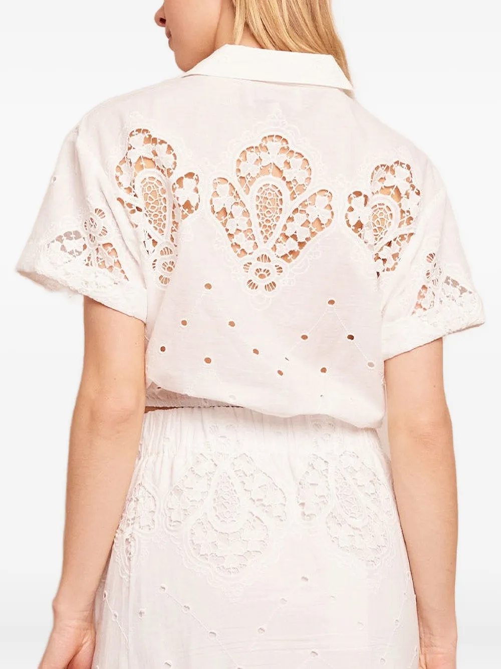 Asbury Cropped Blouse