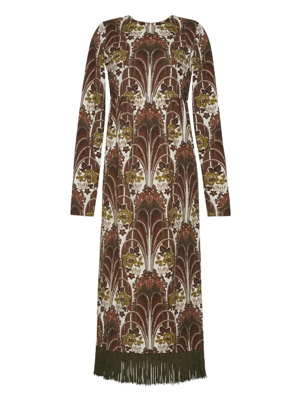 cara cara brown dress Cara | Brown Matte Satin High-Neck Maxi Dress
