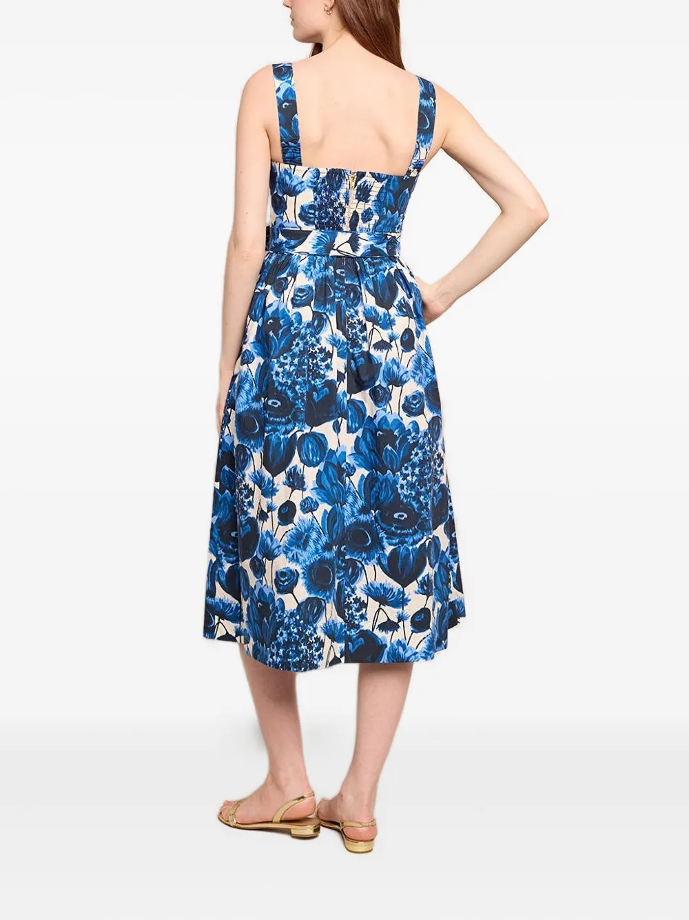 Cara Cara Abito Midi Candace - Blu 