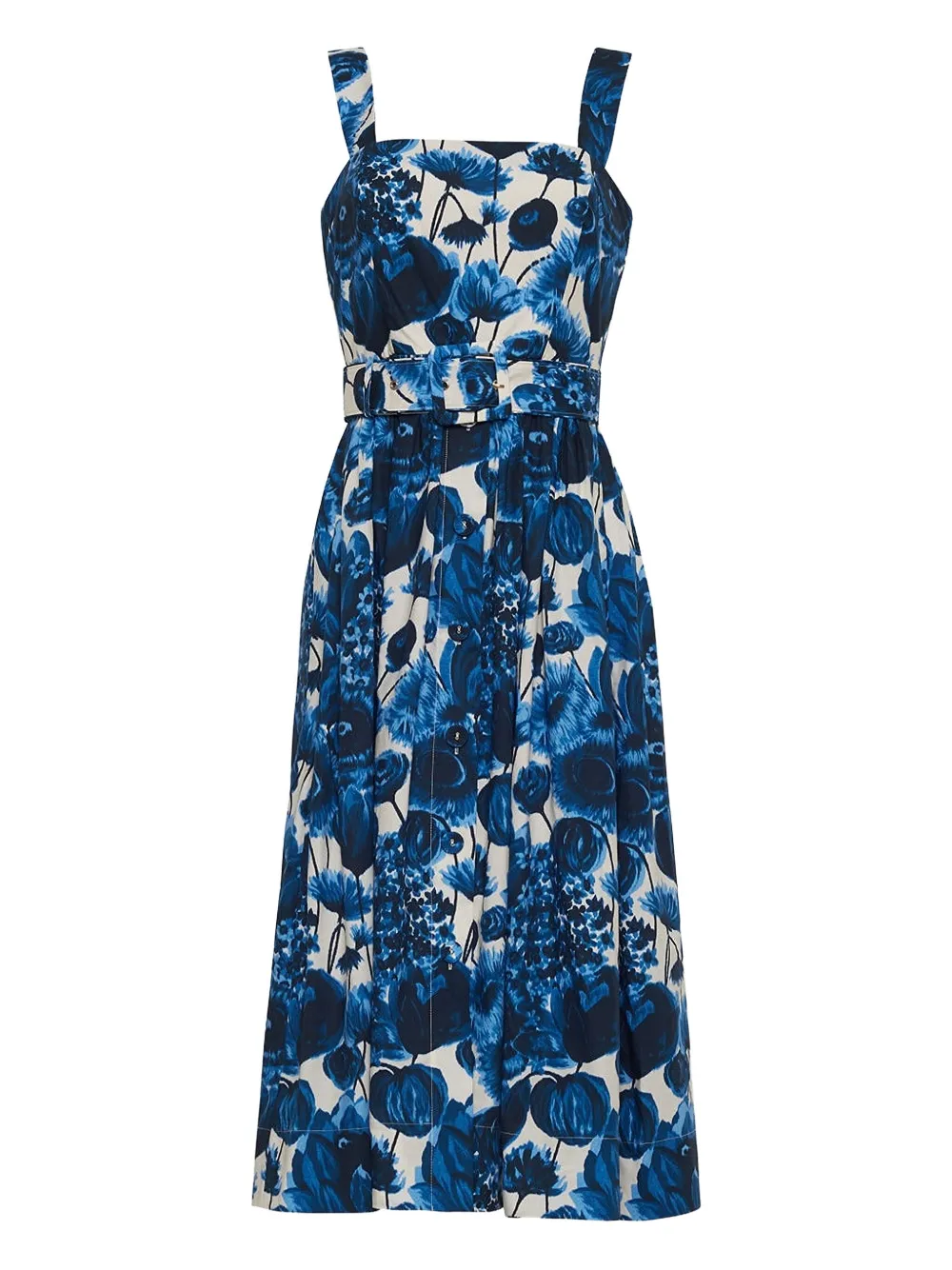 Cara Cara Abito midi Candace - Blu