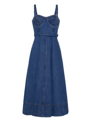 knee length dresses for ladies Abrianna Midi Dress