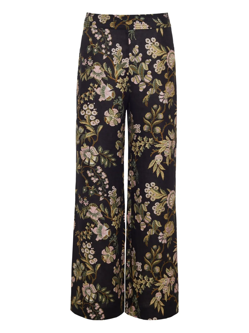 Cara Cara Josephine Floral-print Trousers In Multi