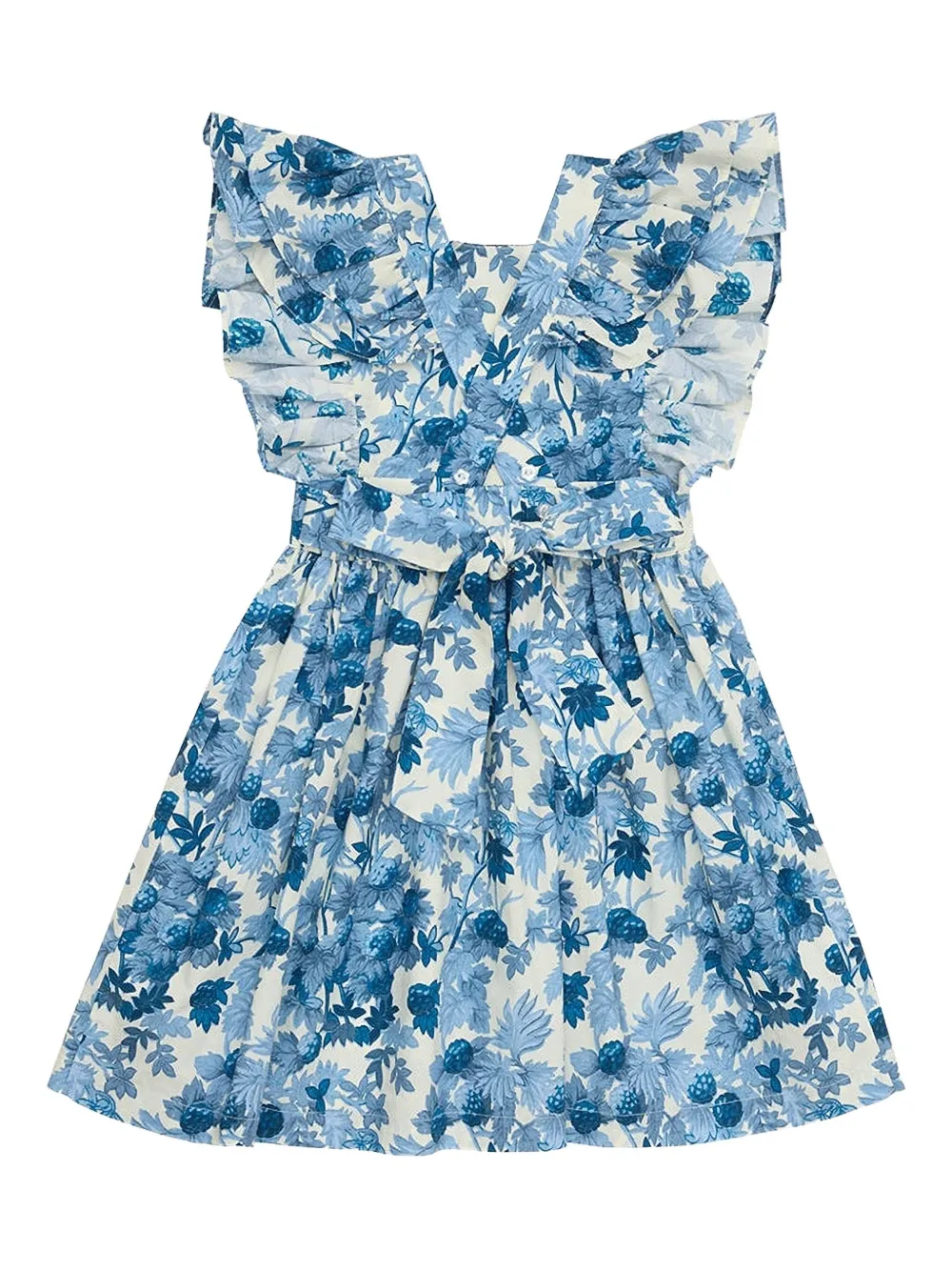  Cara Cara Sage Mini Dress - Blue 