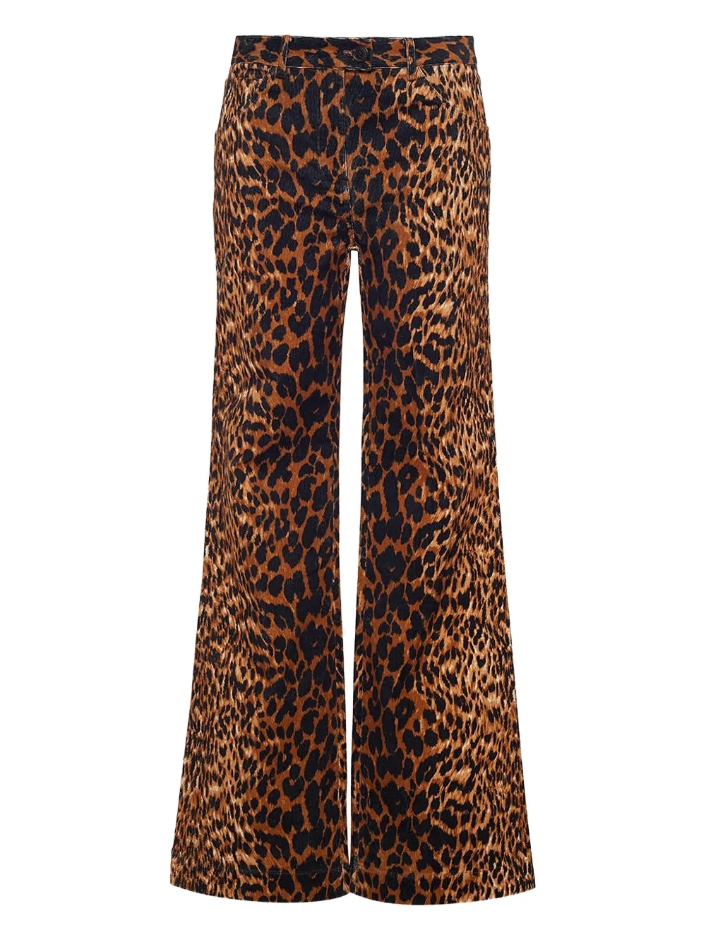 Cara Cara Alfie flared trousers | Brown | Image 1