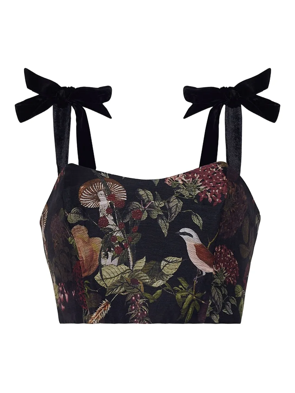 Cara Cara Tira top - Nero