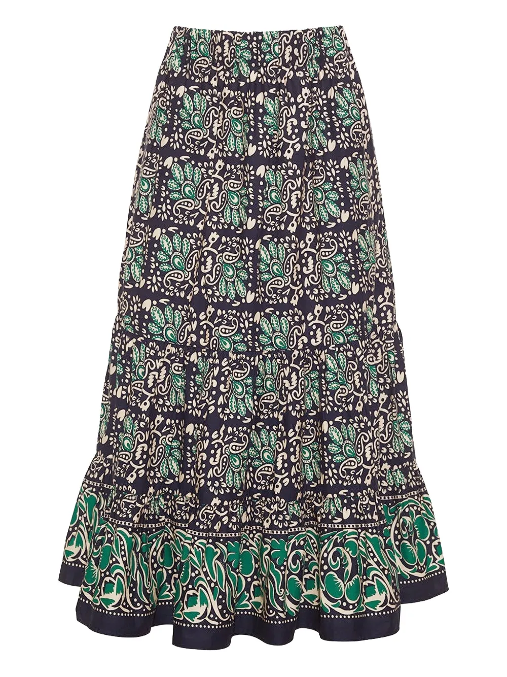 Cara Cara Chase pleated skirt - Blu