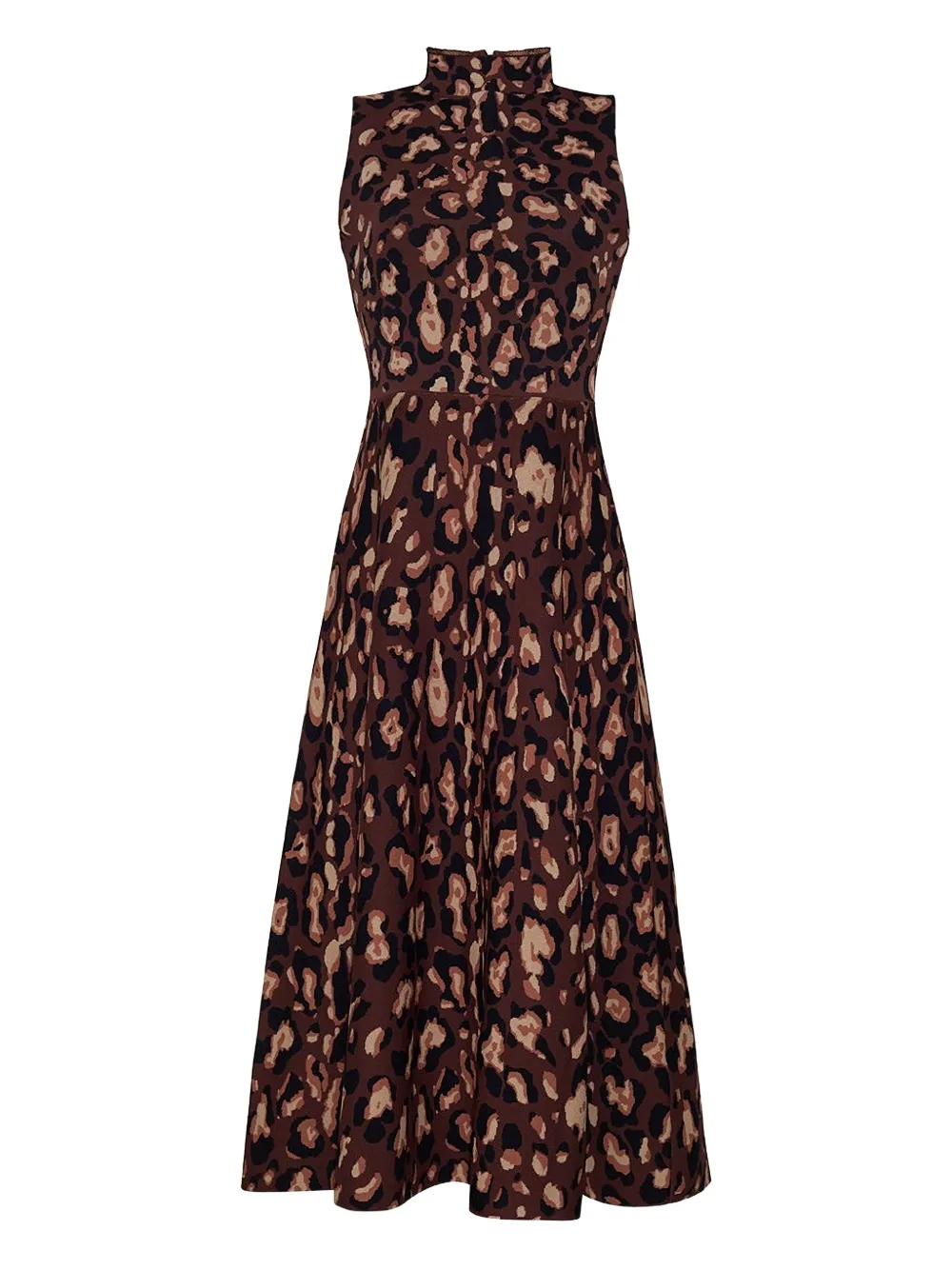 Cara Cara Brice Maxi Dress In Brown