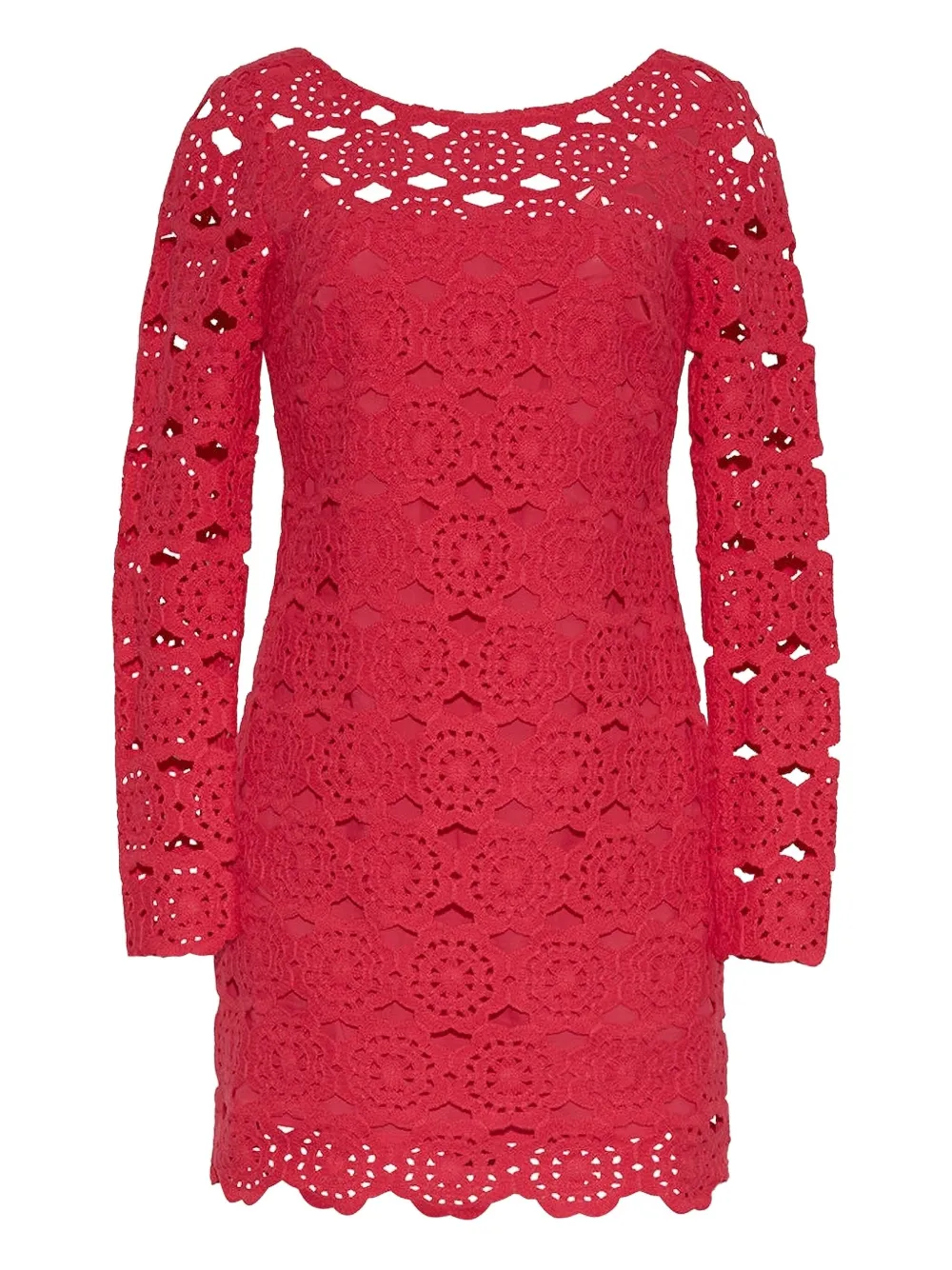 Cara Cara Marsielle Lace Dress In Pink