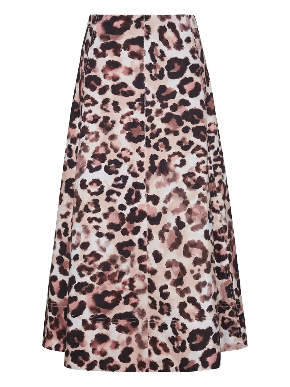 Cara Cara Aisha cheetah-print midi skirt - Toni neutri