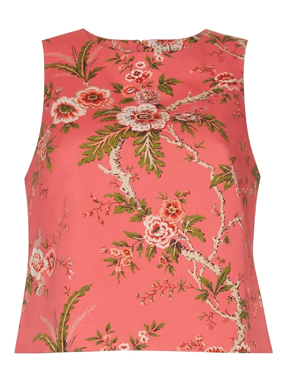 Cara Cara floral print sleeveless top - Rosa