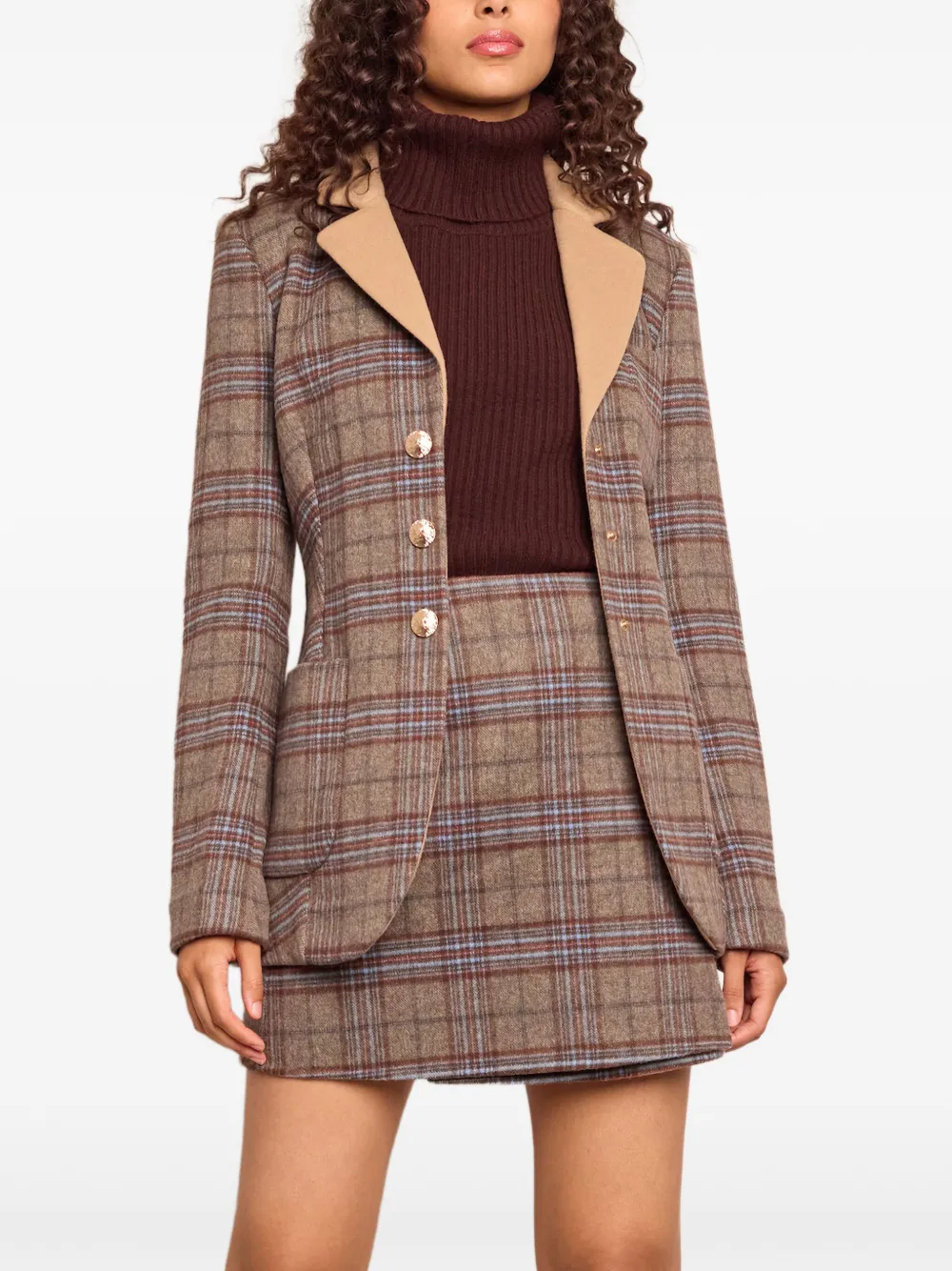 Cara Cara Ross plaid-check wool blazer | Blazers | Image 2