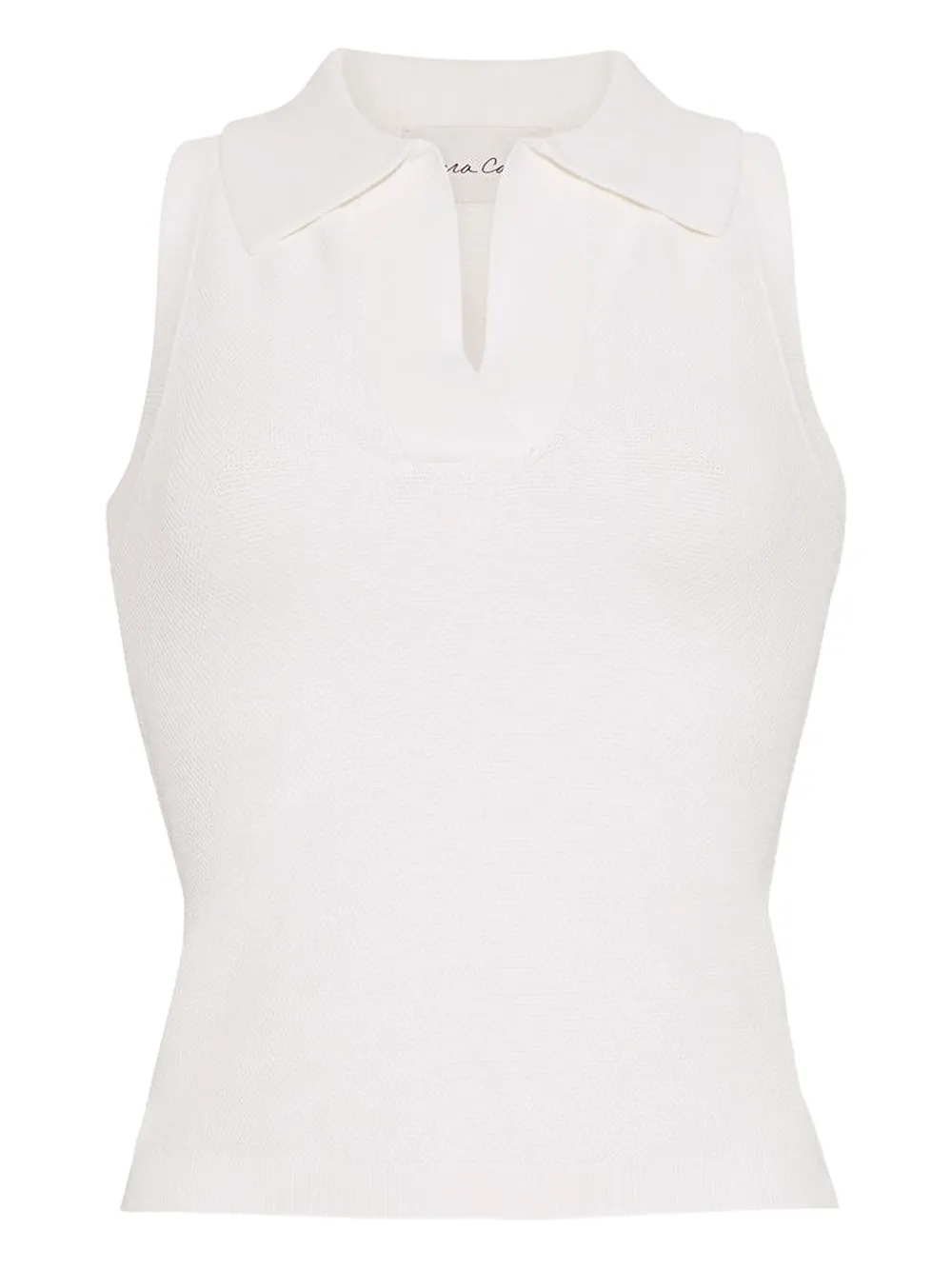 Cara Cara Braylee sleeveless top - Bianco