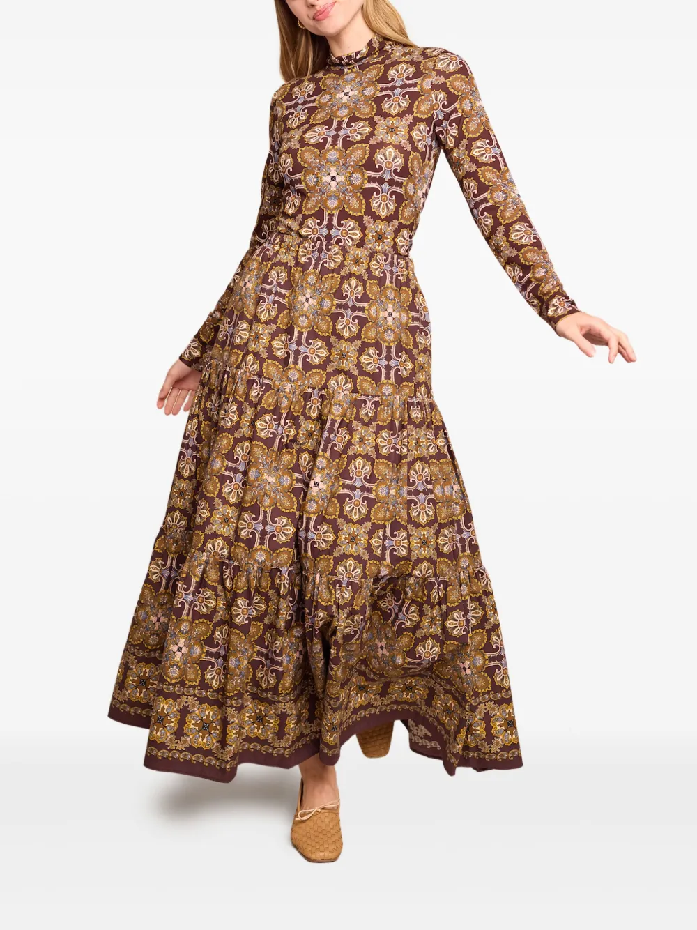 Cara Cara Melanie patterned midi skirt | Full Skirts | Image 2