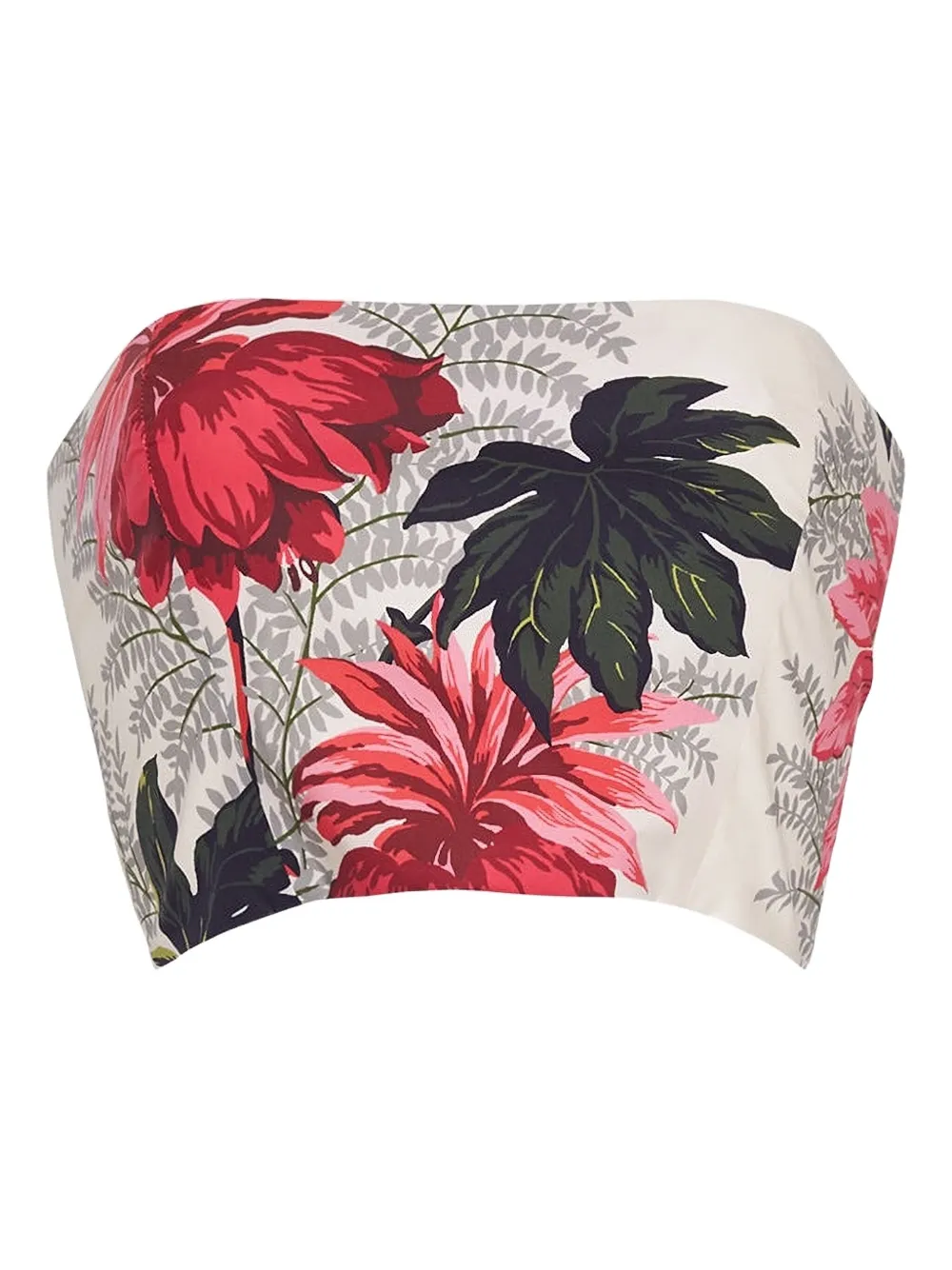 Cara Cara Elsa Floral Bustier Top In Multi