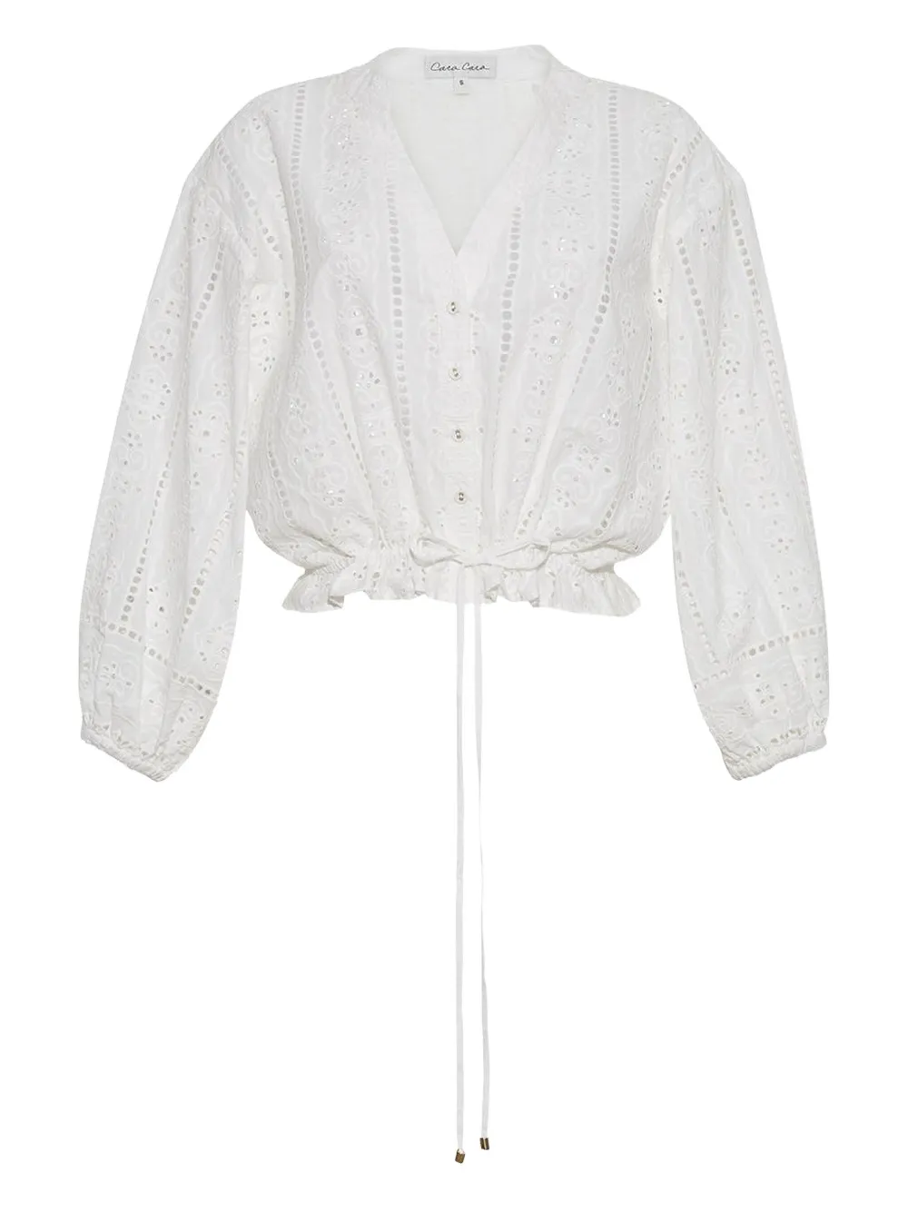 Cara Cara Blusa Perrin - Bianco