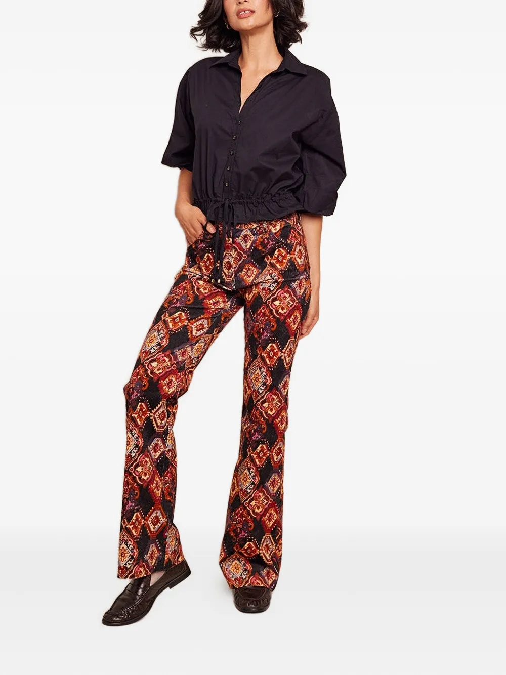 Cara Cara  Alfie corduroy flared trousers | Flared & Bell-Bottom Pants | Image 2