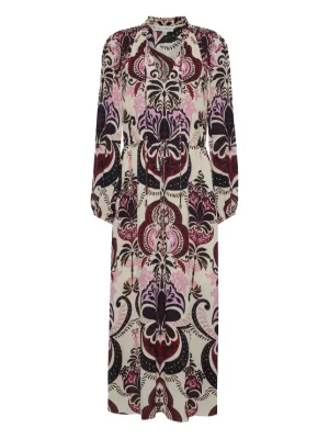 chinese dress ladies TINH Atelier- Women's Sheath Flowing Cape Maxi Dress XS/S/M/L/XL/Customize main image 1