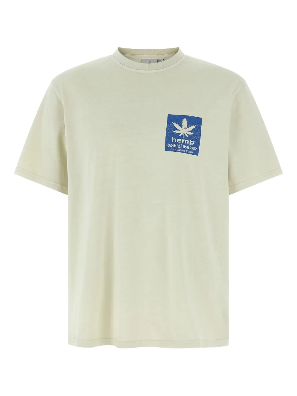 Gramicci leaf-print T-shirt | Neutrals | Image 1