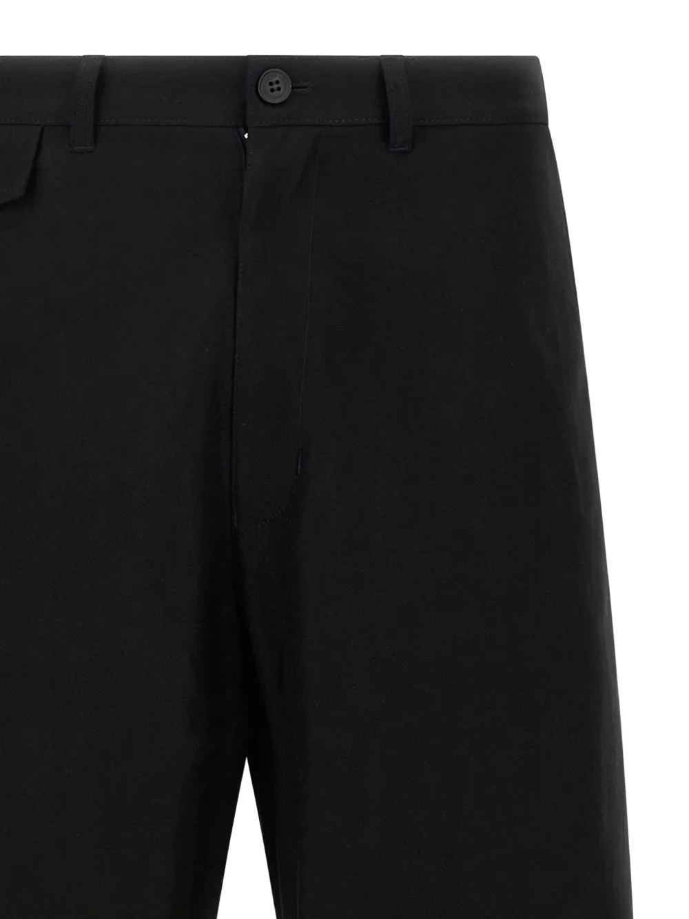 Comme des Garçons Homme Broek met verstelbaar bandje Zwart