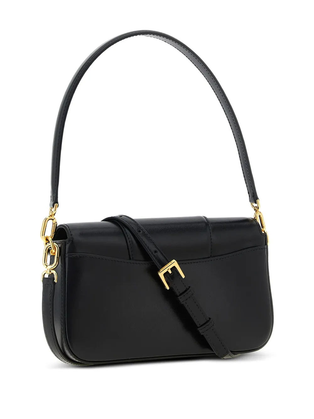 Balenciaga Hourglass kleine schoudertas met magnetische sluiting Zwart