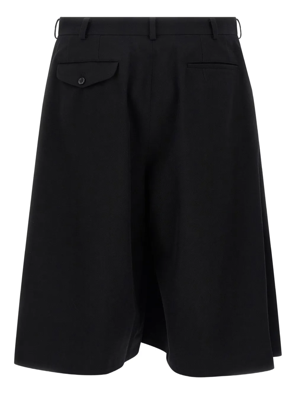Comme des Garçons Homme Plus شورت بقصة واسعة وكسرات | شورتات مفصلة | Image 2