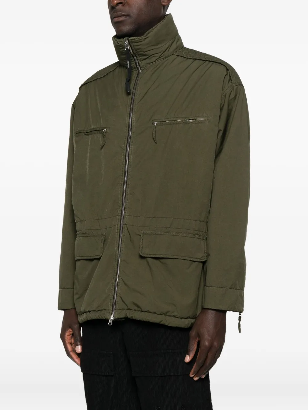 Aspesi Jacke Mit Reissverschluss In Green
