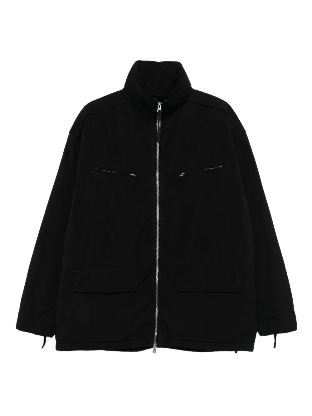 ASPESI zip-up jacket | Black | Image 1