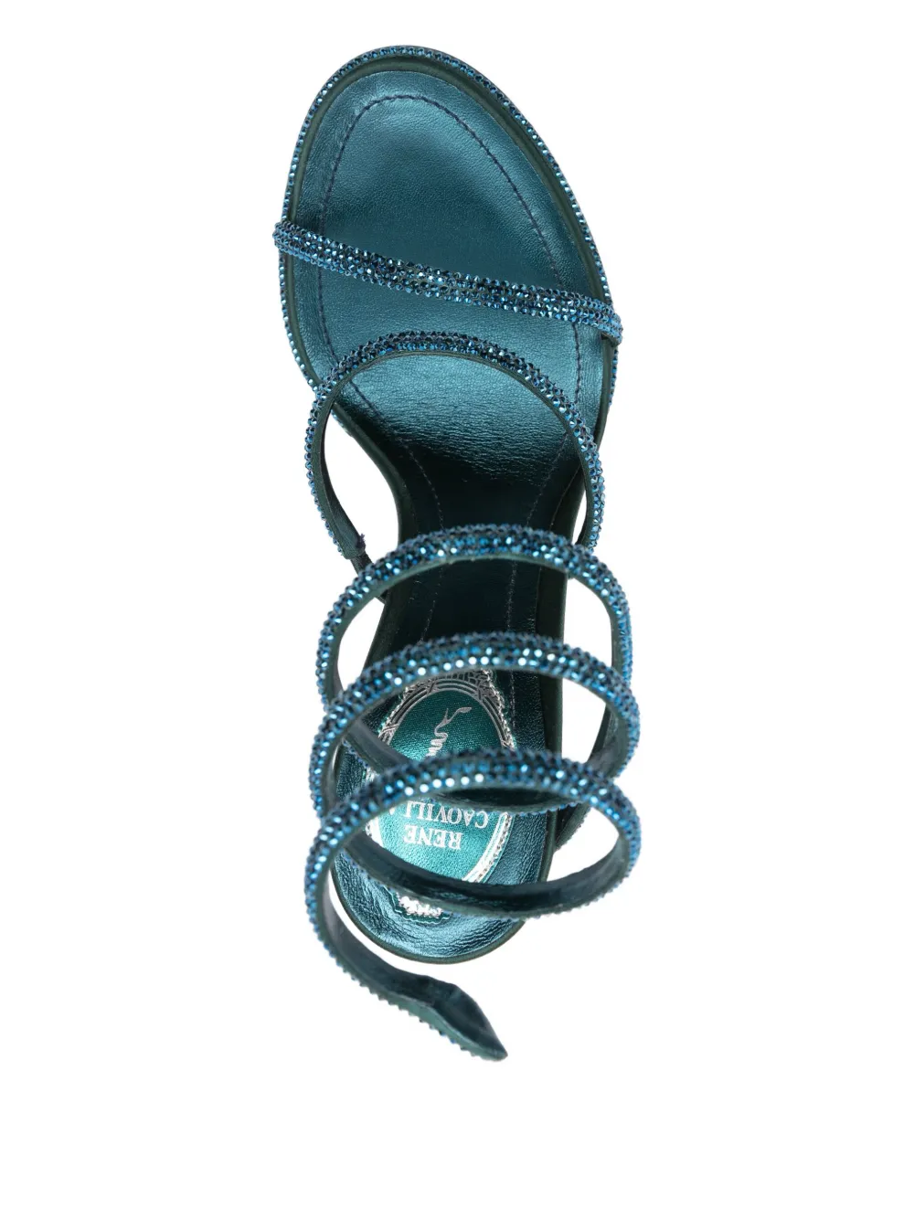 René Caovilla Cleo sandalen Groen