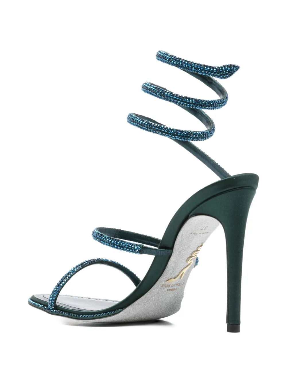 René Caovilla Cleo sandalen Groen