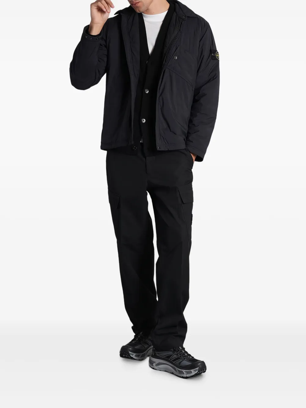 Stone Island logo-patch jacket | Padded & Down Jackets | Image 2