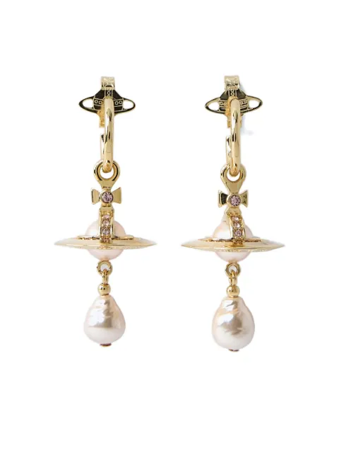 Vivienne Westwood серьги Aleksa с жемчугом Orb