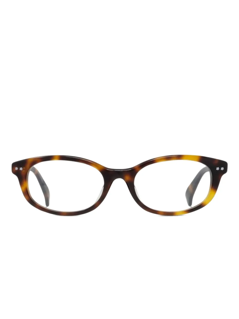 Kenzo lunettes de vue à monture ovale | marron | Image 1